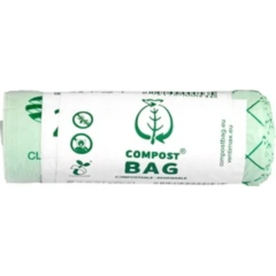 Afbeelding van 6x Compost Bag Afvalzak Composteerbaar 10 liter 20 stuks