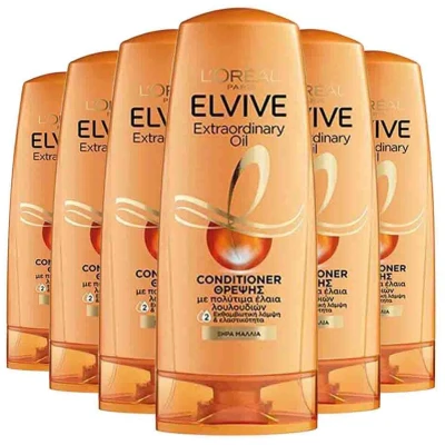 Afbeelding van 6x L&#039;Oréal Elvive Extraordinary Oil Conditioner 300 ml