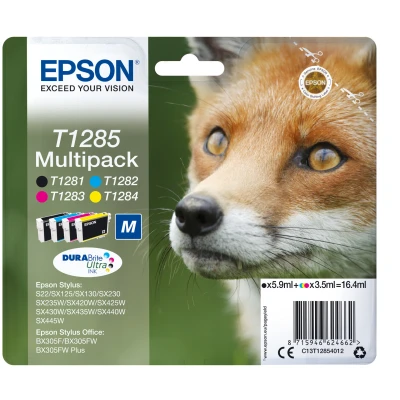 Afbeelding van Epson T1285 Multipack 4 kleuren Durabrite Ultra Ink