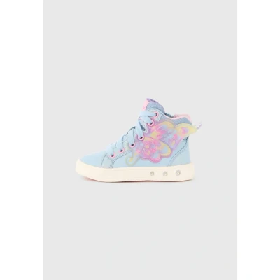 Afbeelding van Geox Skylin Sneakers hoog Light avio/multicoloured voor kinderen, Maat: 30, avio/multi/coloured Schoenen