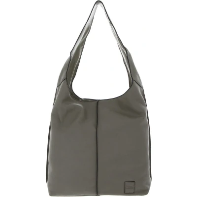 Afbeelding van FREDsBRUDER Leren Schoudertas FB 100 IV Shoulderbag Icy Sage Blauwgrijs