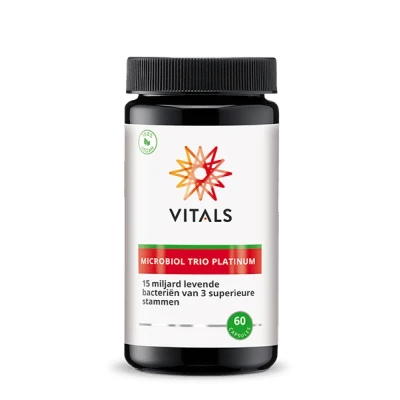 Afbeelding van Vitals Microbiol Trio Platinum Capsules 60CP