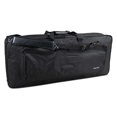 Afbeelding van GEWA Keyboard Gig Bag Basic J (scheur en waterbestendig, Cordura 600 Denier, schuimvulling met hoge dichtheid, riemrand, metalen karabijnhaak, naamplaatje, zachte draaggreep, 96 x 37 15 cm)