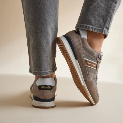 Afbeelding van Australian Filmon heren sneaker Taupe Maat 45