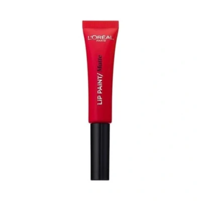 Afbeelding van L&#039;Oréal Lip Paint Matte Lipstick 204 Red Actually