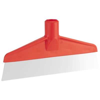Afbeelding van Vikan Hygiene Tafel en Vloerschraper RVS Blad 245x70mm Rood