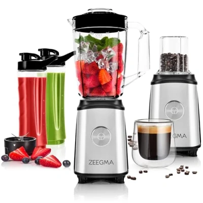 Afbeelding van Zeegma Vitamine Blender 1 liter 1050 Watt Mix&amp;GO