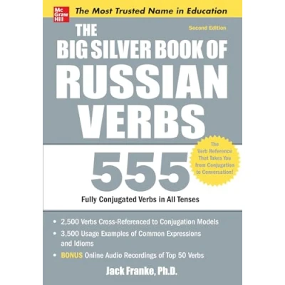 Afbeelding van The Big Silver Book of Russian Verbs: 555 Fully Conjugated Verbs in All Tenses