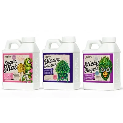 Afbeelding van Xpert Nutrients Bloom Pack 3 x 250 ml voor explosieve bloei en enorme productie, vloeibare versnellers sterke