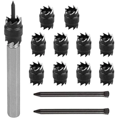 Afbeelding van DollaTek 13Pcs 3/8 &quot;Rotary Spot Weld Cutter Remover Boren Tool Voor Power Boor Lassen