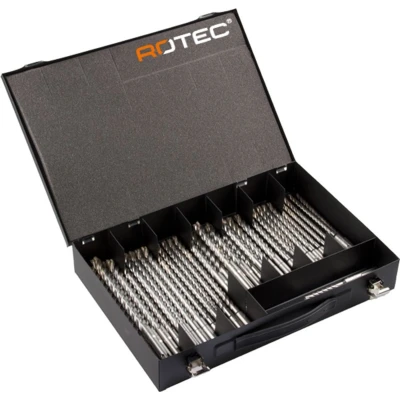 Afbeelding van Rotec Hamerborenset SDS plus QUATTRO X In koffer 40 dlg. 900.1016