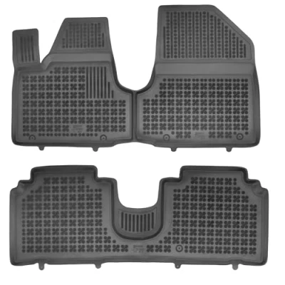 Afbeelding van M MOTOS Auto vloermatten van rubber voor Hyundai Ioniq 5 vanaf 2021 Maak uw reis comfortabeler met antislip automatten alle weersomstandigheden, bescherming tegen vuil