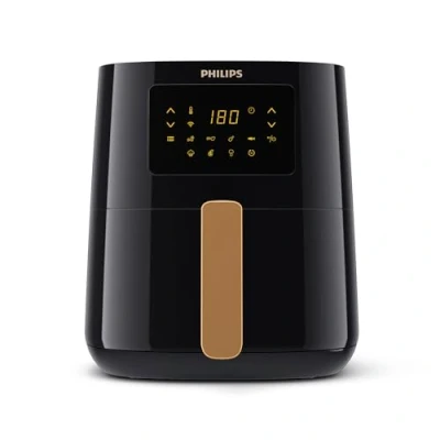 Afbeelding van Philips Airfryer 5000 Serie L, 4,1L (0,8Kg), 13 in 1 Airfryer, Wifi verbinding, 90% Minder vet met Rapid Air technologie, HomeID app (HD9255/80)