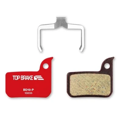 Afbeelding van Top Brake Disc Bike Remblokken voor AVID SRAM Level TLM/Ultimate, FORCE 22/1 (Performance Organic Resin Compound Rood)
