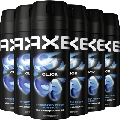 Afbeelding van 6x Axe Click Deospray 150ml