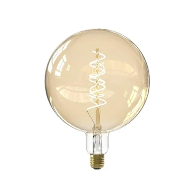 Afbeelding van Slimme lamp E27 Calex Smart Home Globe (LED, 5W, 220lm, 2000K, Dimbaar, Goud)