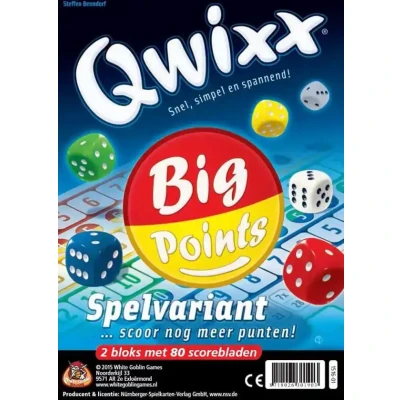 Afbeelding van Qwixx: Big Points (NL)