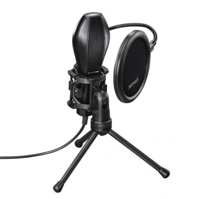 Afbeelding van Hama Microfoon Mic Usb Stream Voor Pc En Notebook