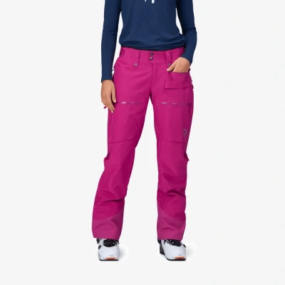 Afbeelding van Norrona Women&#039;s Lofoten Gore Tex Insulated Pants Dames Skibroek Festival Fuchsia M