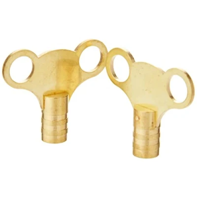 Afbeelding van Merriway BH02832 Easigrip radiatorsleutel, massief messing (verpakking van 2)