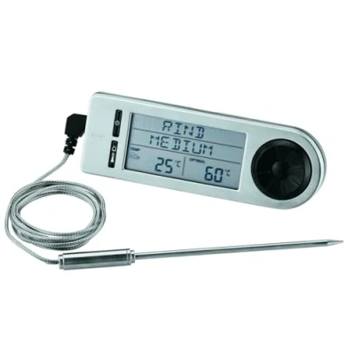 Afbeelding van Rösle Keuken Thermometer Digitaal voor Vlees 20 tot 250 C Silver / Stainless Steel