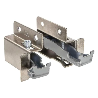 Afbeelding van Gedotec Kast hanger metalen kastophanging zichtbare keukenkasten draagkracht 100 kg staal vernikkeld keukenkasthouder om te schroeven 1 paar (2 stuks) kasthouder bevestigingen