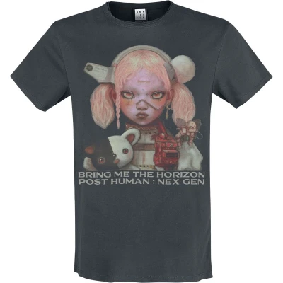 Afbeelding van Bring Me The Horizon Amplified Collection Next Gen Album Cover T shirt actraciet M