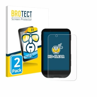 Afbeelding van BROTECT Screenprotector voor igpsport igs800 Folie Beschermfolie transparant (2 Stuks)