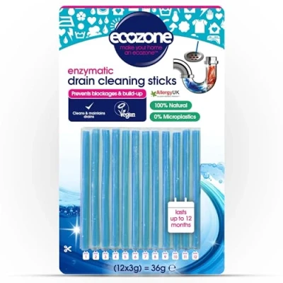 Afbeelding van Ecozone Afvoer Ontstopper Sticks, 12 stuks