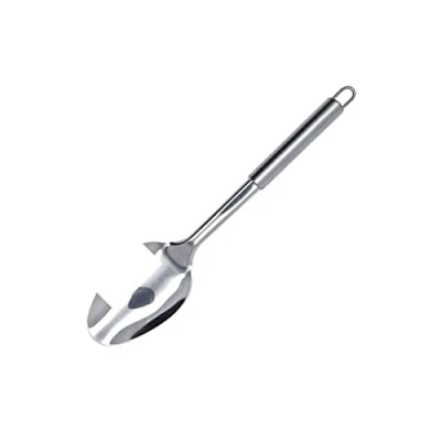 Afbeelding van Fackelmann Elemental Kooklepel, Opscheplepel voor levensmiddelen, elegante soeppop, roestvrijstalen lepel sauzen, kooklepel en buisvormig handvat, 32 cm, 1 stuk