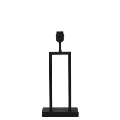 Afbeelding van Lampvoet Shiva Mat Zwart 20x10x41cm