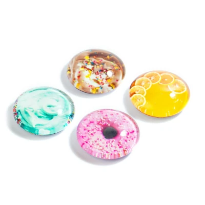 Afbeelding van Trendform Magneet Eye Set Van 4 Sweets Multi Colour 3,5x1,3cm Nice thingZ