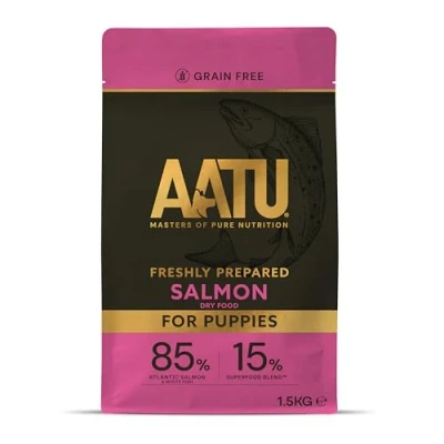 Afbeelding van AATU 85/15 Puppy Salmon, per stuk verpakt (1 x 1,5 kg)