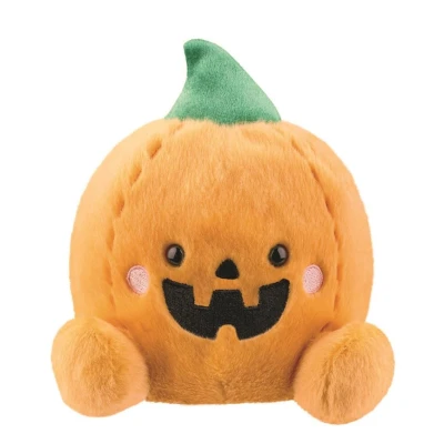 Afbeelding van Aurora Palm Pals knuffel Halloween pompoen medium