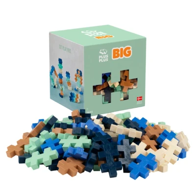 Afbeelding van Plus BIG Breeze Colormix Constructiespeelgoed Set Met Bouwstenen 100 Delige Bouwset Bouwspeelgoed Vanaf 3 Jaar
