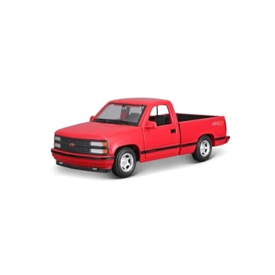 Afbeelding van MAISTO 1/24 Chevrolet 454 SS Pick UP Truck rood voertuig voor kinderen vanaf 3 jaar M32901R