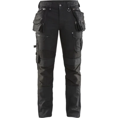 Afbeelding van Blaklader Werkbroek denim stretch X1900 1990 1141 Zwart/Zwart C152