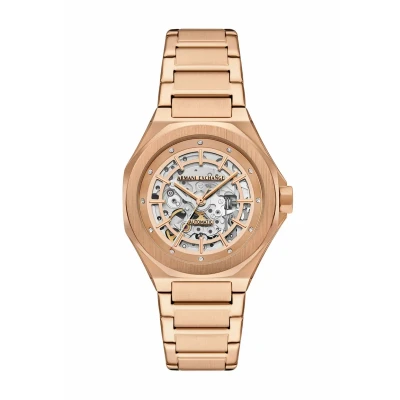 Afbeelding van Armani Exchange dames Horloge AX4619 in de kleur Roségoud