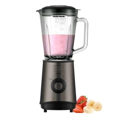 Afbeelding van Black &amp; Decker BXJB800E Blender 1,5 liter 800 Watt + Smoothie maker Zwart