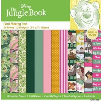 Afbeelding van The Jungle Book Card Making 12x12 Pad