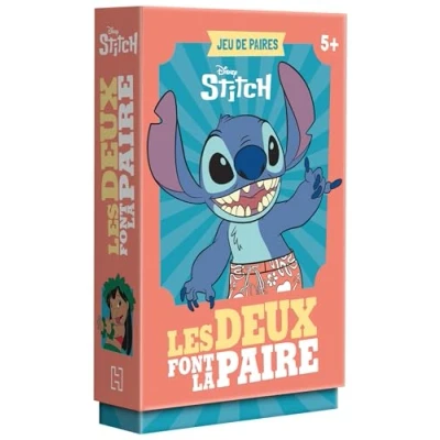 Afbeelding van STITCH Jeu de cartes Les Deux font la paire