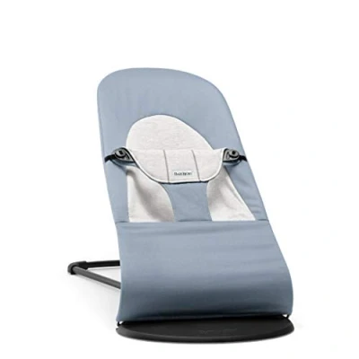 Afbeelding van BabyBjorn Wipstoel Balance Soft Cotton Blue