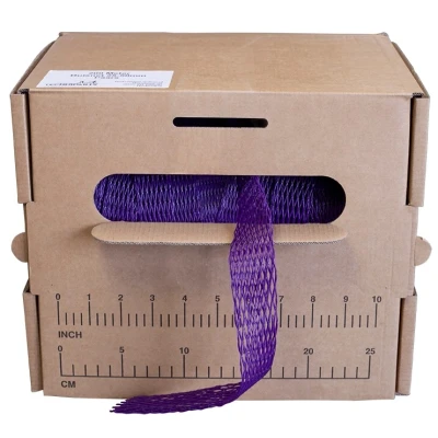 Afbeelding van Buisnet Netkous rekbereik 25 tot 50mm Volle Dispenser doos 200m (Paars)