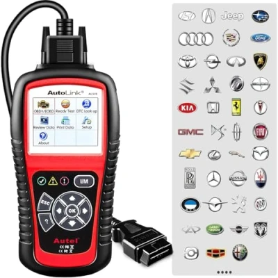 Afbeelding van Autel AutoLink AL519 Universele OBD2 Codelezer Auto Diagnoseapparaat Voertuig Motor Foutcodelezer met Verbeterde Modus 6, Geavanceerde Versie van AL319/ AL329