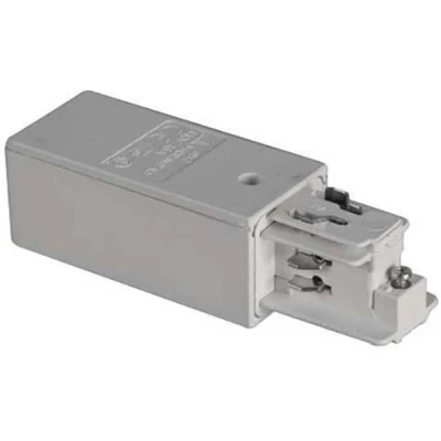 Afbeelding van Brumberg 88122680 230V railsysteemcomponenten Eindvoeding Zilver