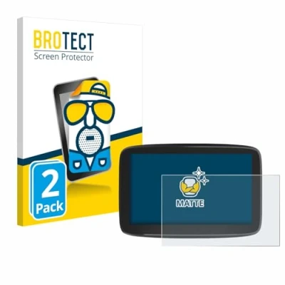 Afbeelding van BROTECT Screenprotector voor TomTom GO Classic 6&quot; Folie Beschermfolie matte (2 Stuks)