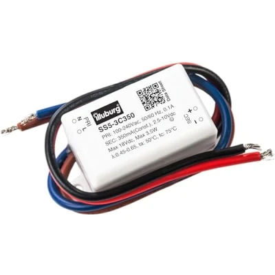 Afbeelding van LED transformator 3W 350mA constante stroom IP65 waterdichte voeding driver SMD Strip G4 MR16