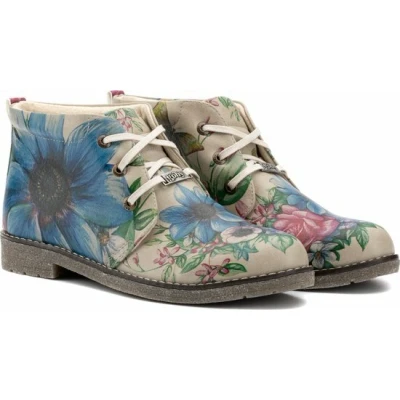 Afbeelding van GOBY Doughty Enkel Laars laarzen Damesboots Dames Ankle boot Handmade Maat 36