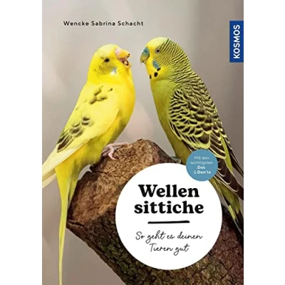 Afbeelding van Wellensittiche: So geht es deinen Tieren gut auswählen pflegen verstehen mit den wichtigsten Dos &amp; Don&#039;ts Filmen über die KOSMOS PLUS App