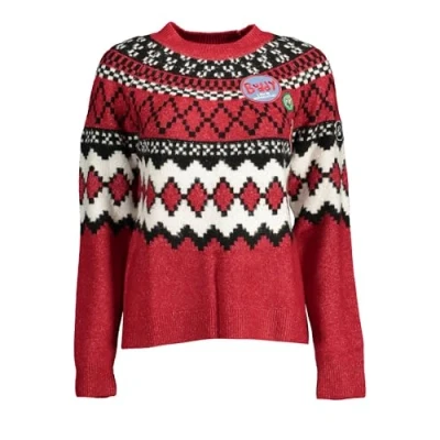 Afbeelding van Desigual JERS_Buddy 3014 Scarlet Pullover Sweater, Rood, XL